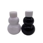 120ML PET Gourd Bottle for Health Products Customizable Color Screw Cap and Free