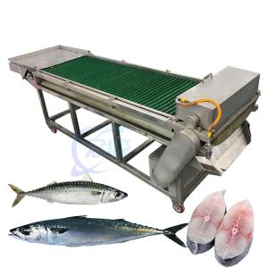 China Mackerel Cutting Machine Mackerel cutting machine stainless steel fish processing professional production line factory