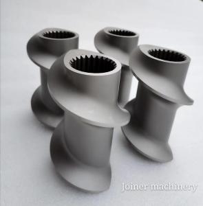 China Double Screw Extruders HRC58-62 Extrusion Machine Spare Parts For Talc Mica by Joiner factory