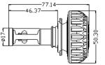 BB-3SHL-9006W-CR-2200LM