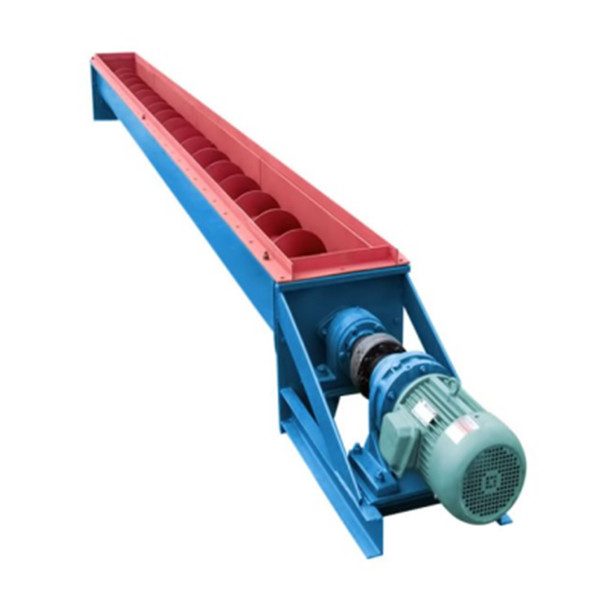 U Shaped Screw Conveyor Spiral Blade Sealed Structure Conveyor Lifting Equipment