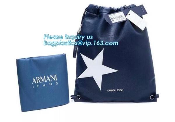 China Soft Best Selling Pu Leather Drawstring Bag,PU Leather Earphone Headphone Drawstring Pouch Bag, Bagease, Bagplastics factory