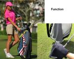 Personalized Outdoor Sport Golf Ball Towels Microfiber Waffle Golf Towel