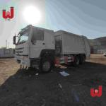 Euro 2 Compactor Garbage Truck 16m3 Waste Compactor Vehicle