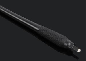 China OEM Microblading Supplies Lushcolor Black Eccentric Disposable Manual Pen For Microblading Eyebrow Tattoo factory