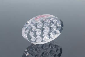 China Acrylic Oval Ink Cup Holder Tattoo Accessories For Permanent Makeup factory