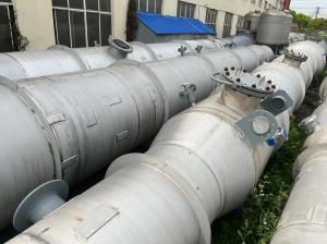China Pharmaceutical Equipment Alcohol Recovery Tower For Dilute Alcohol Distillation Solvent Recycling Machines factory