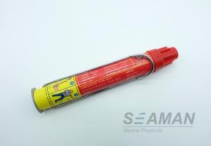 China Red Inflatable Life Raft Marine Pyrotechnic Hand Flare Ship Wheel Mark factory