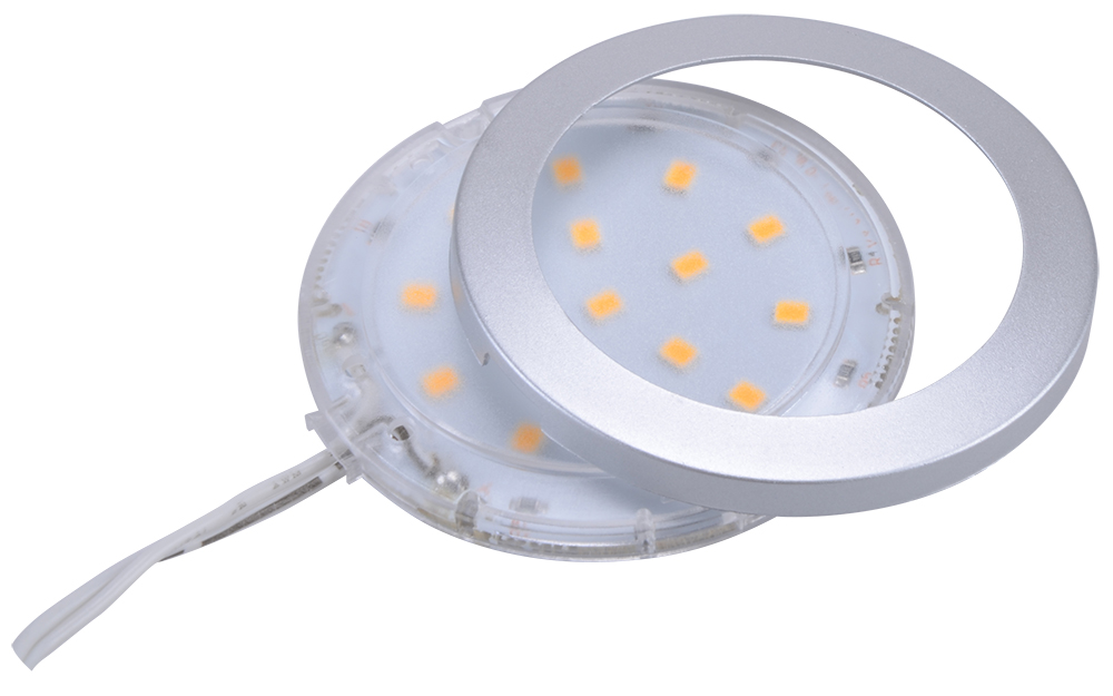 SMD2835 Ultra Thin Recessed Ceiling Lights LED Marine Lights Aluminum + PC