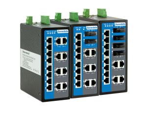 China 16 Port Industrial Ethernet Switch 3.2Gbps Switch Capacity For Smart City factory