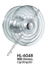 China Stainless steel door handle HL6049, dia150, 200 factory