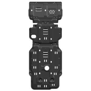 China 4x4 Toyota Tundra Skid Plate Black Painted Engine Protection factory