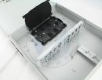 Intdoor wall mounted 12 / 24 ports fiber optic terminal distribution box