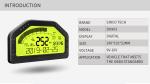 DO903 Race Car Gauges 6.5" OBDII Bluetooth Race Car Dashboard