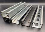 Hot Dip Galvanized Stainless Unistrut Channel Ss316 C Channel Strut OEM