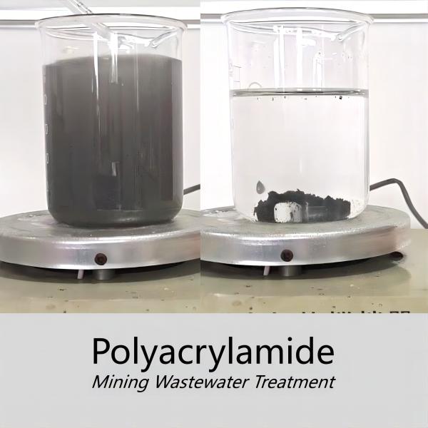 Bluwat PAM Mine Cationic Polyacrylamide Wastewater Treatment Chemicals Coal