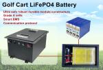 Lithium Golf Cart Batteries 36V 100Ah 200A LiFePO4 Battery Pack