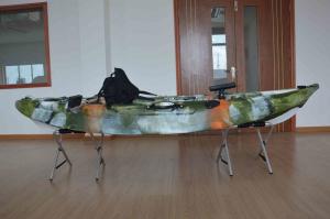 China Plastic Open Top Sea Kayak Motor Drived Customized Color Well - Suited Space factory
