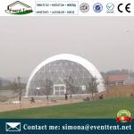 Temporary insulated structure dome tent, soundproof dome tent camping glamping