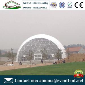 China Temporary insulated structure dome tent, soundproof dome tent camping glamping factory