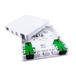 2 Cores SC APC Plastic Fiber Optic Faceplate Socket Panel Suitable for FTTH