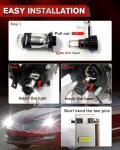 Front Auto Part Position Triple Light Beams LED Headlight with Projector