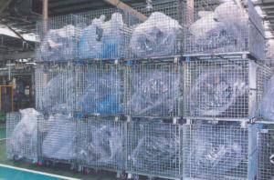 China Welded Wire Mesh Containers Warehouse Equipments For Storage Management factory