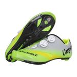 Carbon Plate SPD Indoor Cycling Shoes Double Atop Dials Adjustable Bike Shoes