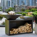 Upgrade Your Outdoor Cooking Experience With Easy To Clean Black Corten Steel