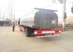 Dongfeng 10CBM Milk Tanker Truck , 10 Tons 4000 Gallons Milk Transportation