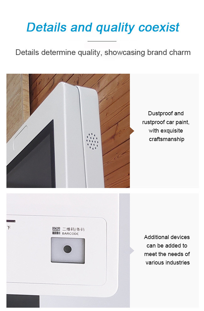 Digital Self-Ordering Kiosk for Hospitality and Fast Food