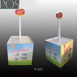 China Customize Eyecatching Pallet display stand rack in the supermarket factory