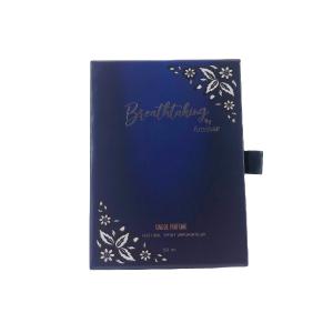 China 1000g Cardboard Hard Gift Boxes Luxury Perfume Box Packaging Hot Foil UV factory