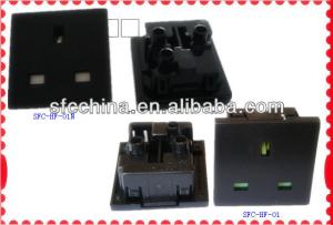 China UK BS1363 APPROVED BY ITS-BS POWER SOCKET factory
