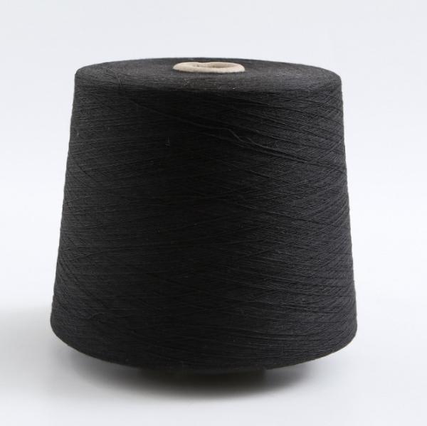 Dyeing 100% Polyester Spun Yarn 402 502 40/2 Raw White Paper Cone Yarn For