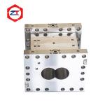 Parallel Co Rotating Twin Screw Extruder Parts Bimetallic Twin Screw Cylinder