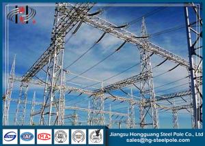 China 10KV Hot Dip Galvanized Electrical Power Substation Steel Structures factory