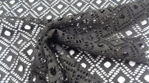 China Breathable Dot 4 Way Stretch Lace Sportswear Fabric 90% Polyester 10% Spandex factory