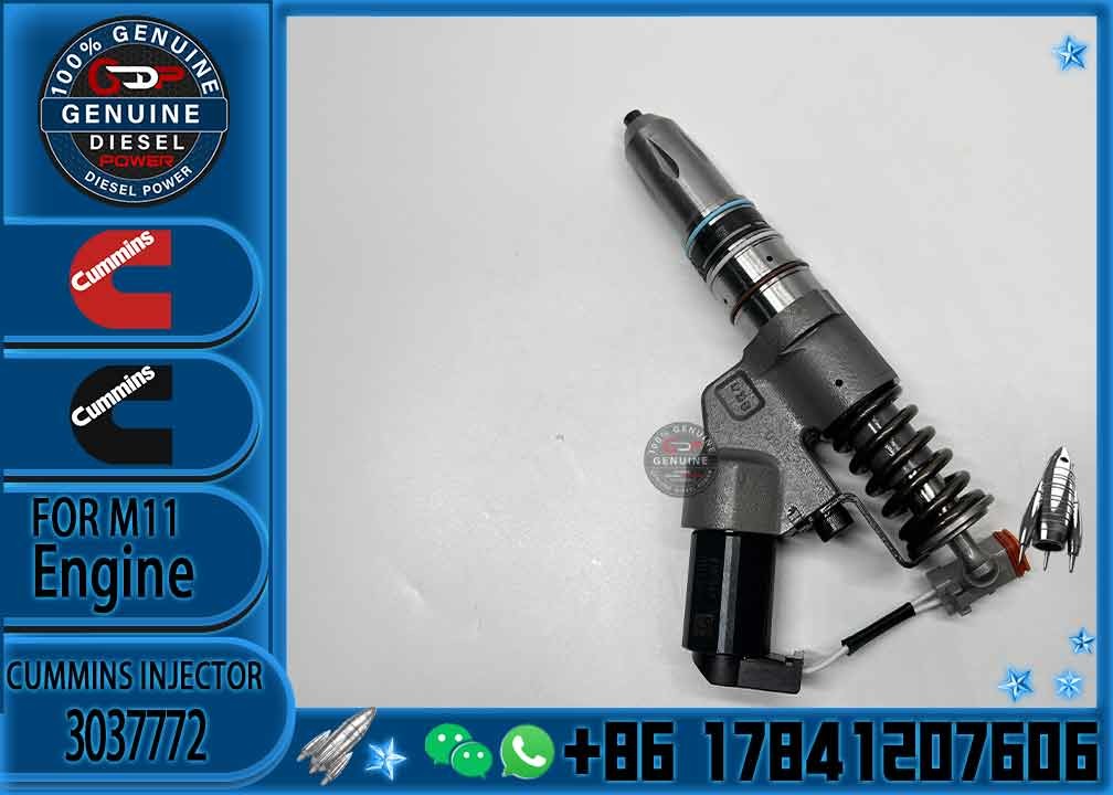 NINE Brand Diesel High quality 3037772 common rail injector 3037772 Auto Parts injector