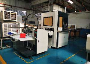 China Grey Board Positioning Machine 40pcs/Min Paper Stacking Height 280mm factory