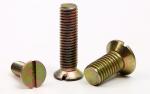 DIN 963 Slotted Countersunk Flat Head Screws M4 , Rockwell B71 Hardness