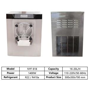 Automatic Hard Ice Cream Machine Roll Batch Freezer for Business Cart and