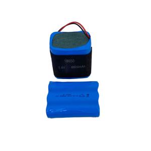 China High Capacity 18650 3.7V 3500mah 14.8V 6600mah Power Tool Battery factory