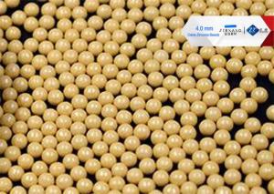 China 80 Cerium Stabilized Ceramic Grinding Media Balls , High Shear Sand Mill Grinding Media factory