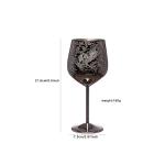 18oz Unbreakable Stainless Steel Stemmed Wine Glass Shatterproof Metal Wine