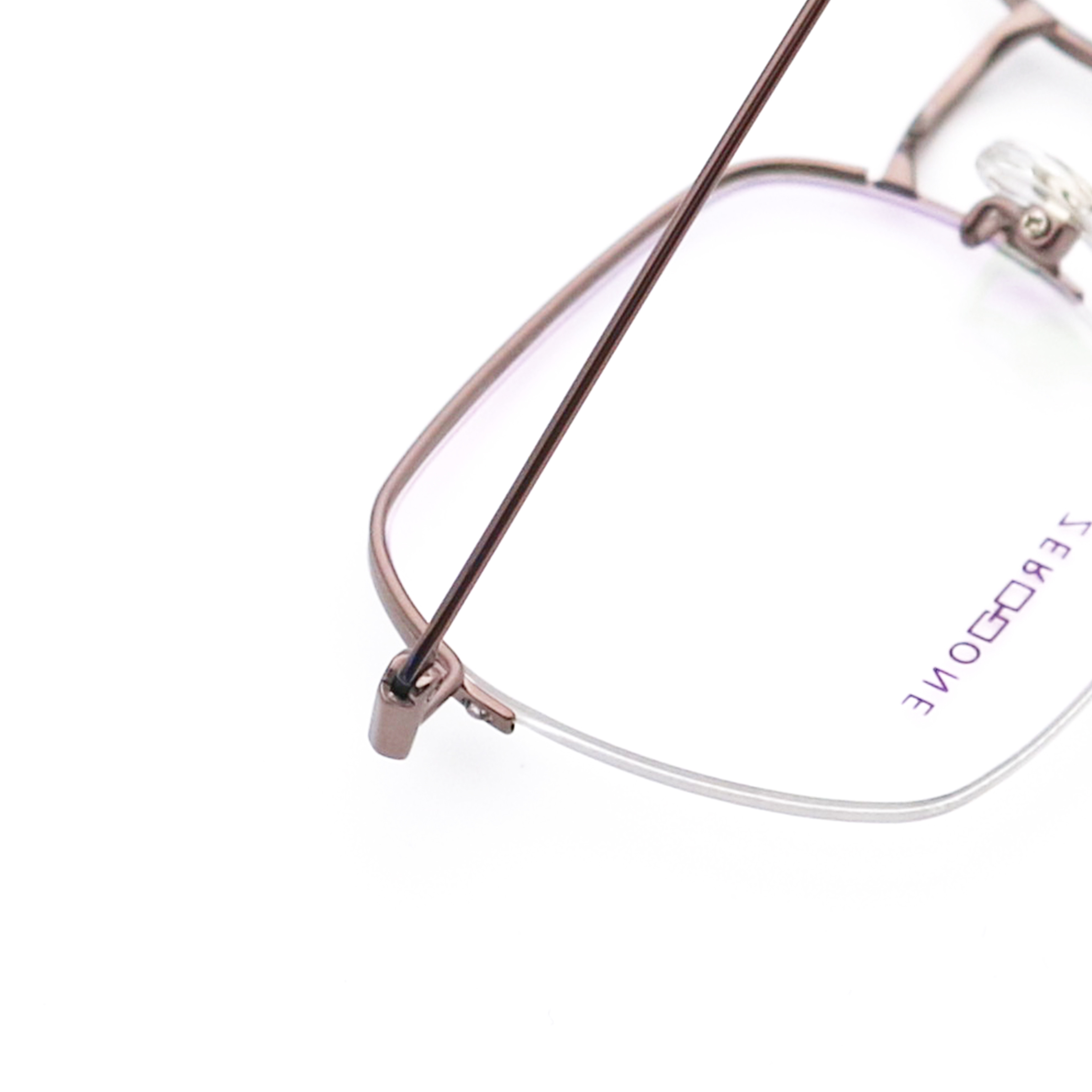 Titanium Half Frame Glasses Polygons Titanium Glasses Beta Titanium Frame Glasses