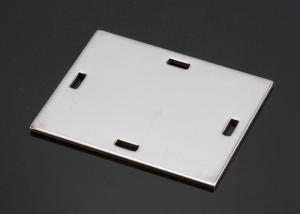 China 1.5mm Thickness Stainless Steel Cable Tags With Four Groove 40 X 50mm factory