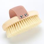 Customized Dry Massage Brush Synthetic Fiber Nylon Mixed Bristle Body Brush
