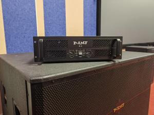 China 2X300W Professional Power Amplifier For Meeting Room And KTV Cooling And Protection factory