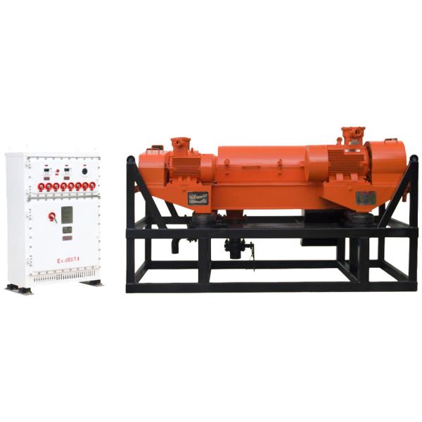 China Oilfield 450mm 2 Phase Scroll Centrifuge With Solid Control System factory